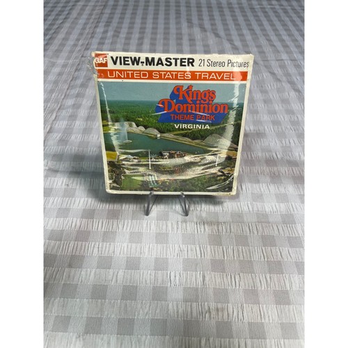 Vintage GAF View-Master Kings Dominion Virginia 3 Reel Set 21  Pictures 1976