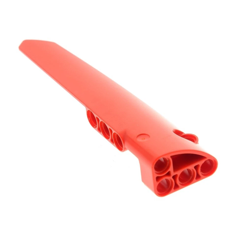 1x Lego Technic Panele Verkleidung 6 rot lang glatt Seite B 4540822 64393