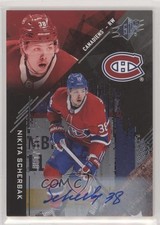 2017-18 SPx Rookies Tier 1 Auto 11/199 Nikita Scherbak #R-NS Auto 0pm
