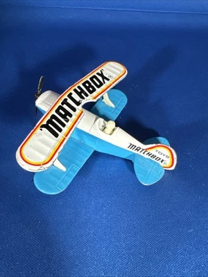 Vintage 1979 Matchbox Pitts Special Biplane Skybusters SB12 Diecast Aircraft Toy - Image 1 of 4