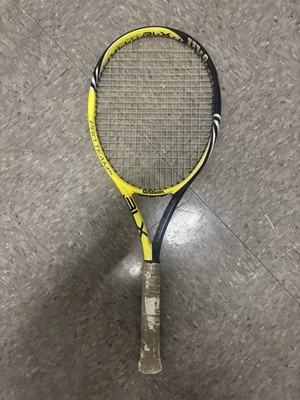 New Wilson Pro Team FX BLX Yellow &Black 4 1/4 Tennis Racquet  103 Sq In