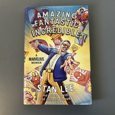 Marvel Comics:  AMAZING FANTASTIC INCREDIBLE STAN LEE A Marvelous Memoir HB 2015