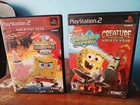 SpongeBob SquarePants LOT PS2 (SpongeBob Movie/Creature From The Krusty Krab)