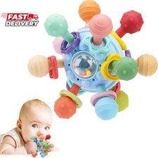 Baby Montessori Sensory Toys for 0-6 6-12 Months, Baby Teether Teething Toys for