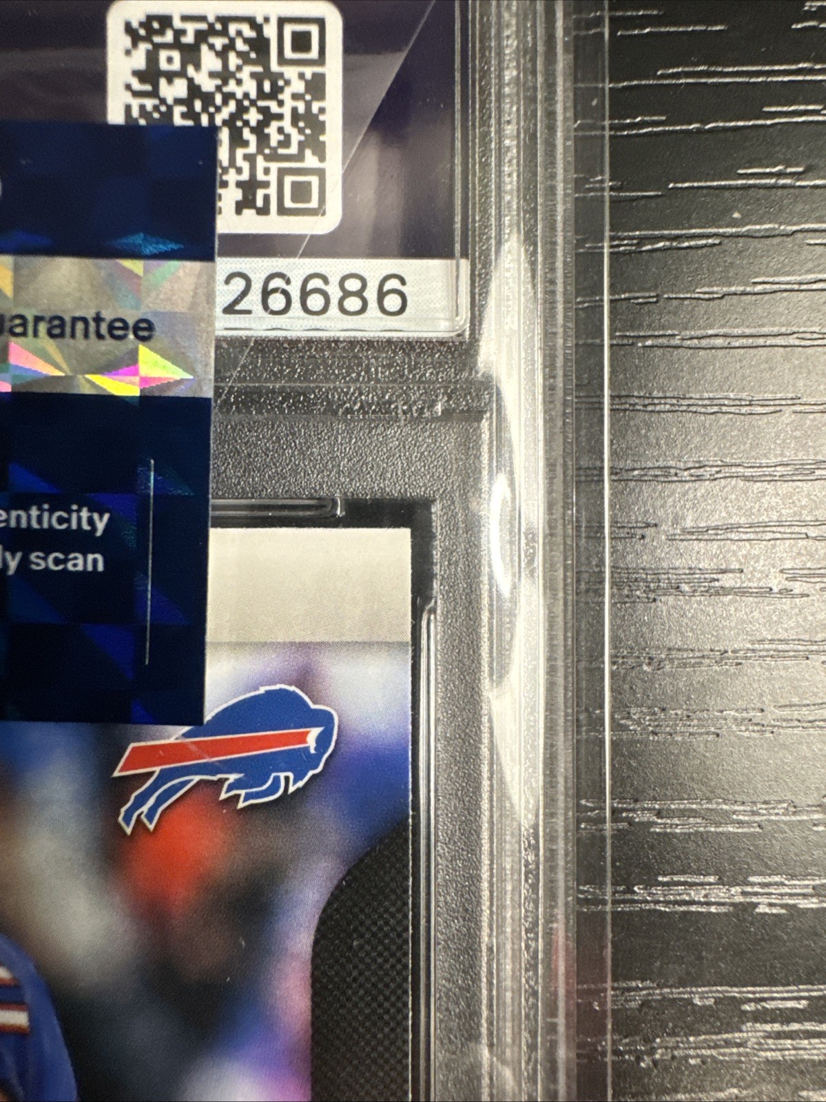 2018 Prizm Josh Allen Rookie #205 PSA 9 Buffalo Bills view 9