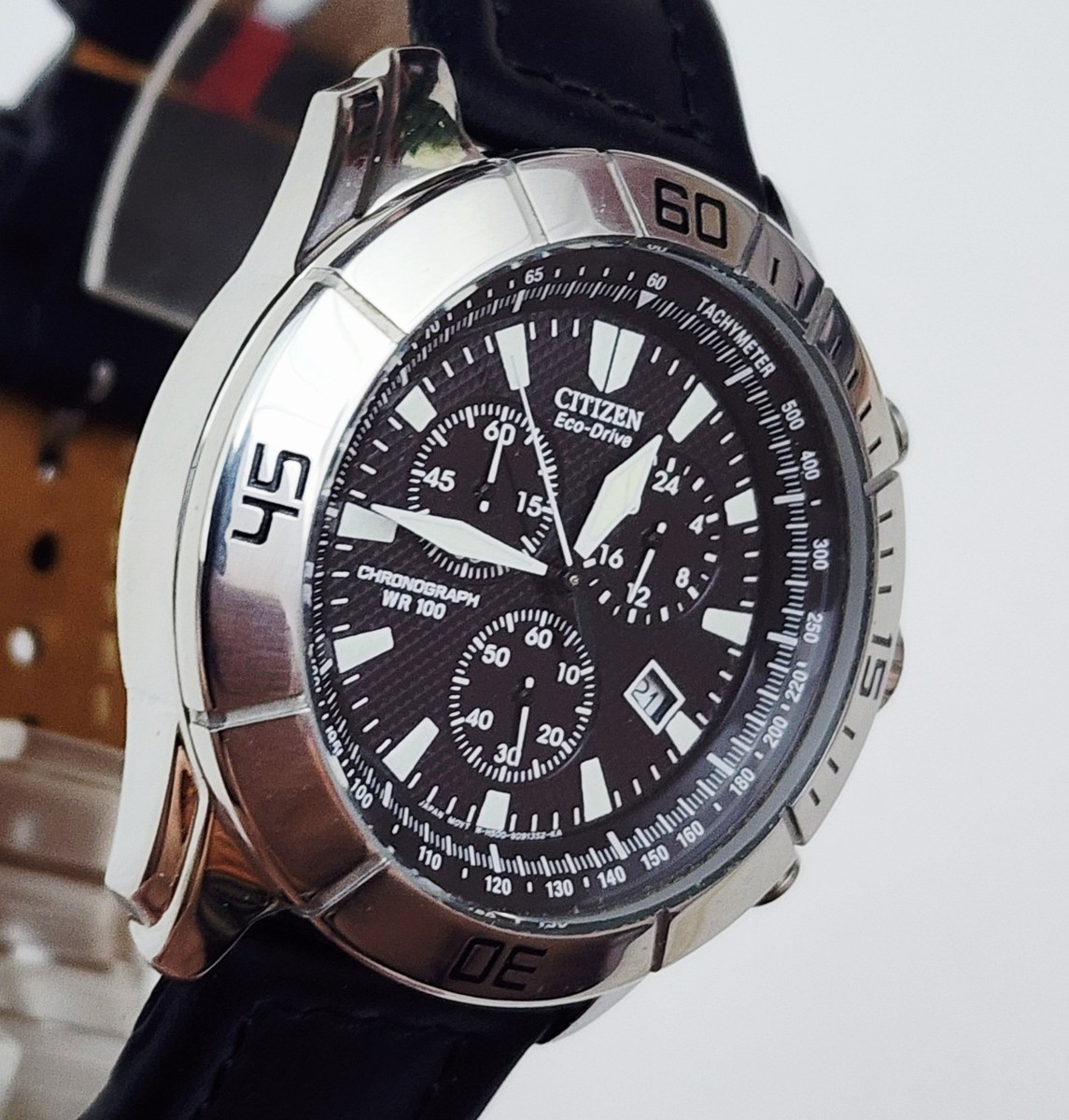 Men's SOLAR CHRONOGRAPH Watch CITIZEN Eco-Drive H500-S060834 View 5