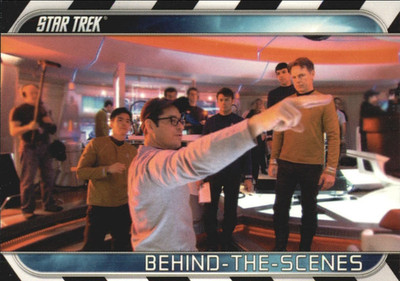 2009 Rittenhouse Star Trek Movie Behind-the-Scenes #B1 J.J. Abrams With Crew