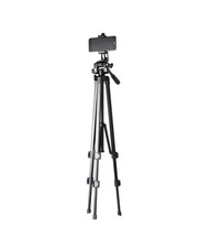 onn 52" Aluminum Compact Camera Tripod Adjustable Height, Light Weight, Mounts
