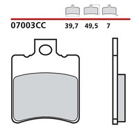 Brembo Hinteres BREMSBELAGE-KIT FUR Aprilia Area 51 50 98-02-COD.07003