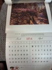 1954 TEXACO Complimentary Advertising Calendar  - Carl Gustafson Odessa Texas — photo 4