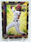 Topps 2025 Chrome Radiating Rookies James Wood RR-7 Nationals Rookie Baseball