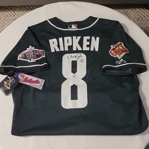 Cal Ripken Jr. Signed Orioles Jersey 2001 All-Star Game Goldin MLB Ripken COA