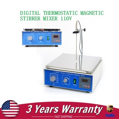 Digital Lab Thermostatic Magnetic Stirrer With Hot Plate Heating Lab Mixer 10L