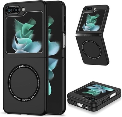 Für Samsung Galaxy Z Flip 5 Magnet Handyhülle Bumper Armor Stoßfest Case
