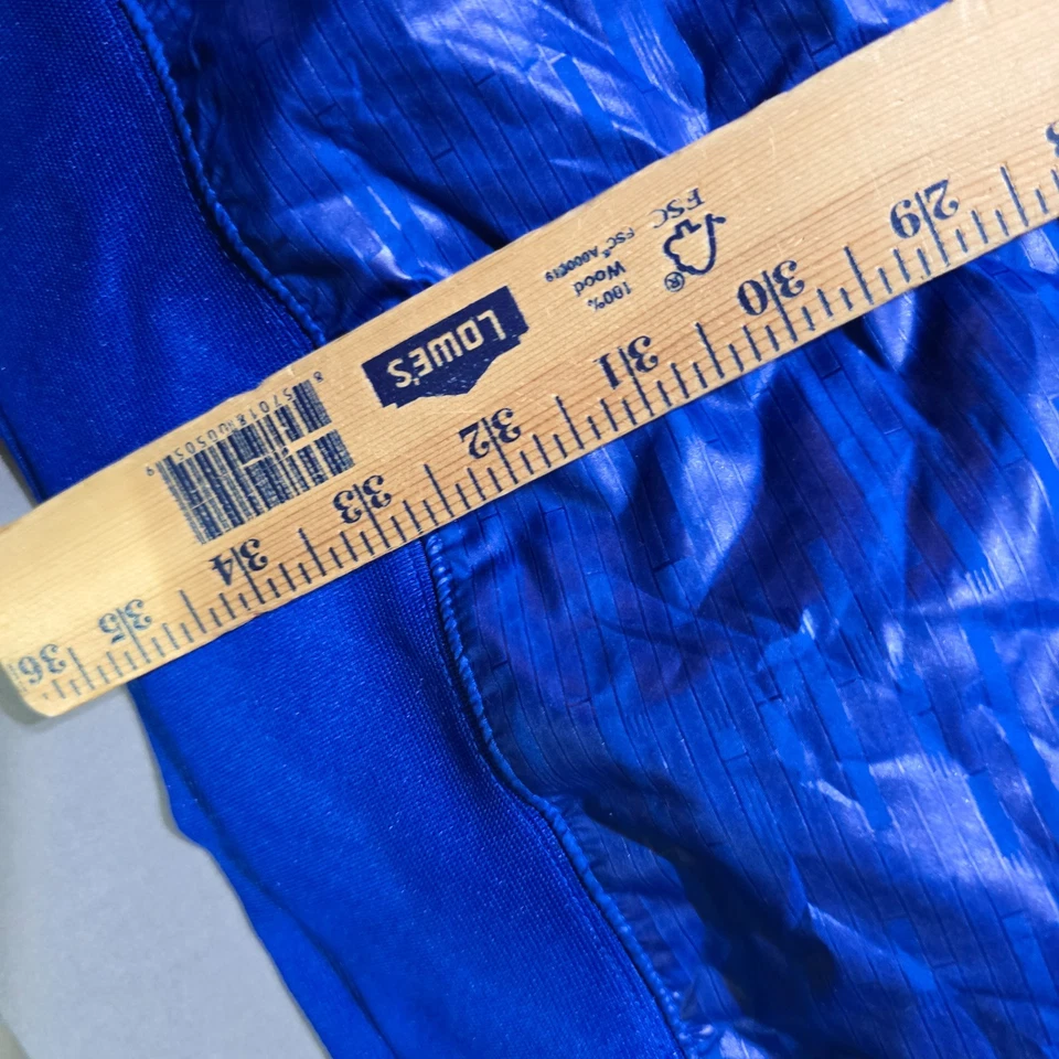 Adidas Hombres Talla 4XT Poliéster Rompevientos Azul Bolsillos Chaqueta Abrigo Rompevientos Foto 2 de 4