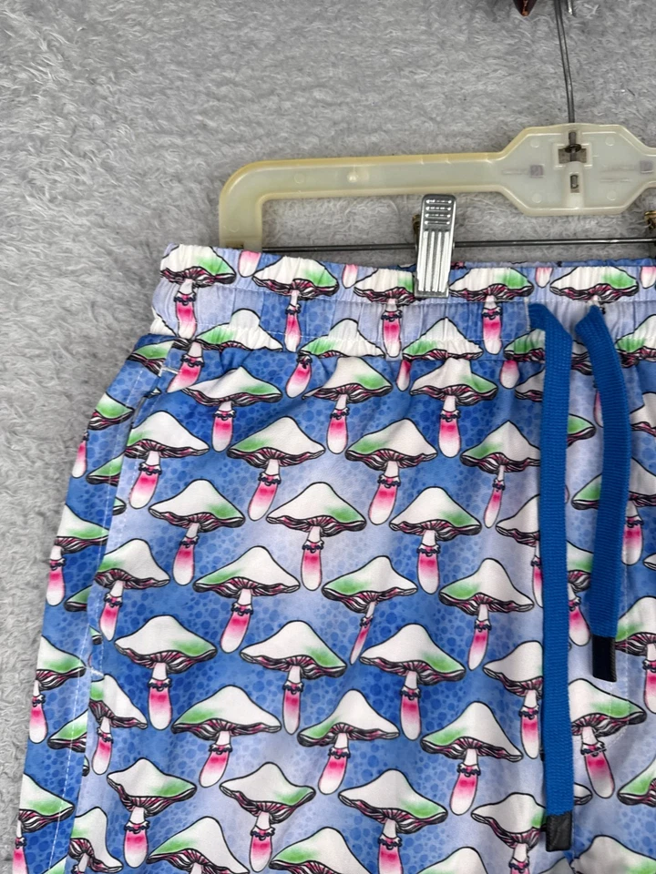 Bañador Wesc Para Hombre Mediano Azul Verde Setas NO Forrado Poliéster Playa Foto 4 de 4