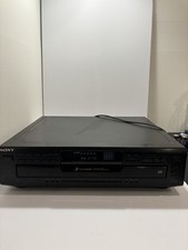 Sony CDP-CE305 5 Disc CD Compact Disc Changer Player No Remote Tested Working