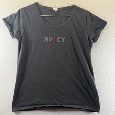 Gildan Spicy Chili Pepper Rhinestone Graphic ...
