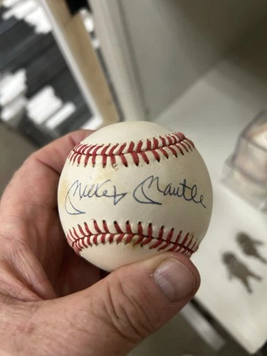 Mickey Mantle Signed Official “Bobby Brown” American League Baseball Goldin COA