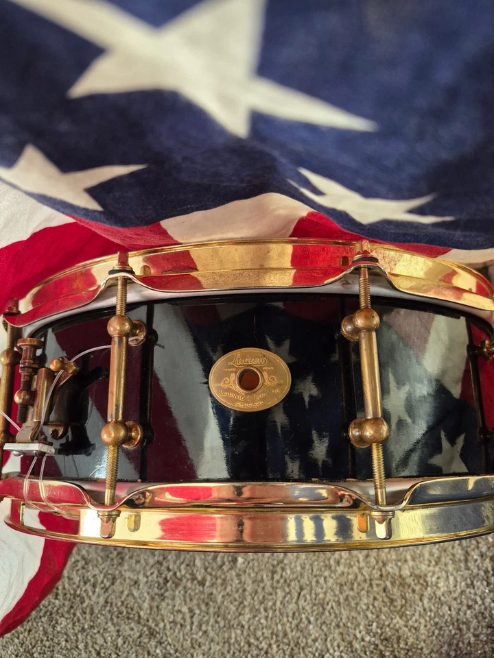 Vintage Ludwig And Ludwig Snare Drum (Incredible) - Image 2 of 4
