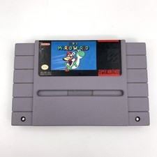 Super Mario World (Super Nintendo, 1991) Authentic Cartridge Game Only SNES