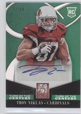 2014 Elite Rookie Turn of the Century Signatures 37/99 Troy Niklas #196 Auto 0f6