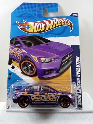 Hot Wheels 2008 Lancer Evolution Faster Than Ever 2009 #01/10 Red HC64