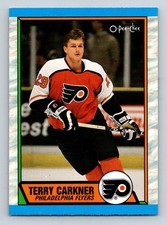 #3 Terry Carkner 1989-90 O-Pee-Chee Philadelphia Flyers