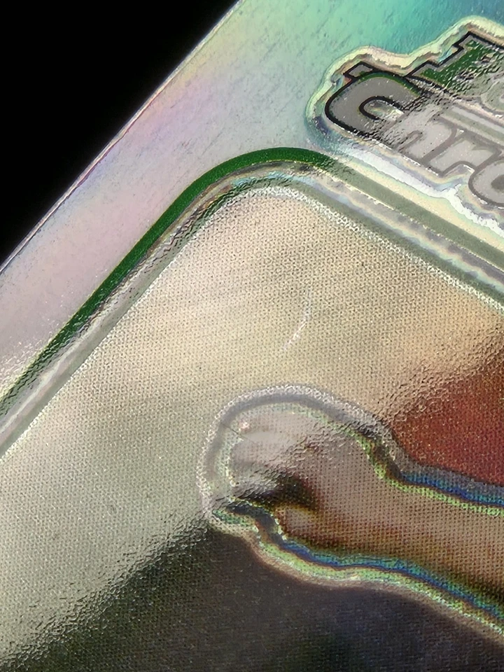 Tarjeta de novato Bowman Chrome Refractor #217 Justin Verlander RC 2006 Detroit Tigers Foto 4 de 4