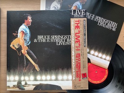 Bruce Springsteen – Live&frasl;1975-85 Japan LP OBI VINYL 75AP 3300-4 5LPs BOX  SET | eBay