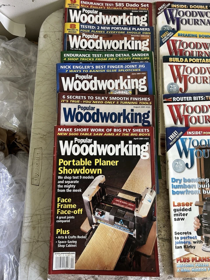 Woodworking Magazines  Lot of 22 - 4 Various Publications - Image 2 of 4