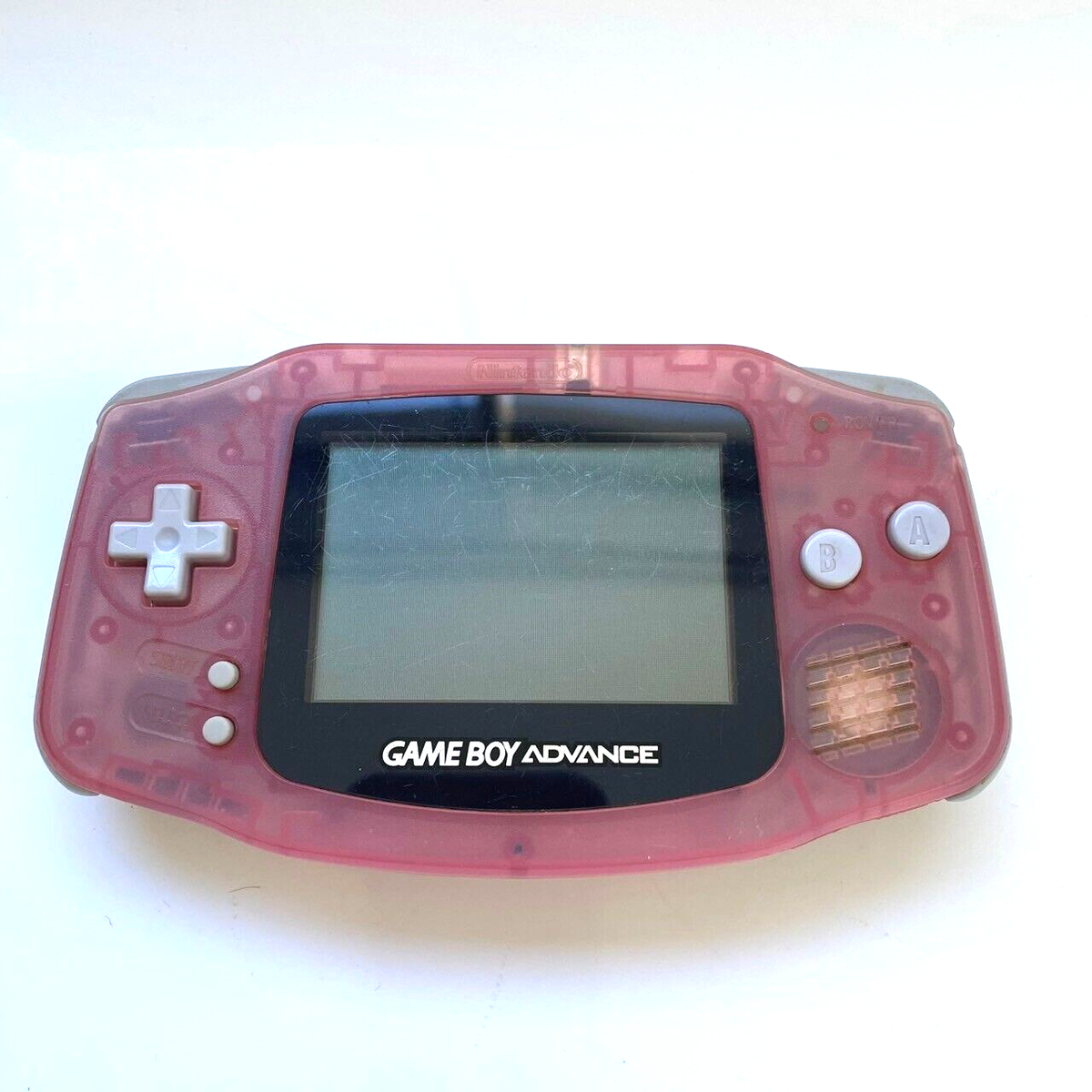 Nintendo GameBoy Advance Console Milky Pink agb-001 Region
