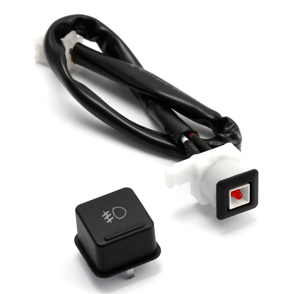 Fog Light Lamp Switch Push Button Fit For Honda Goldwing 1800 GL1800 2012-2017 - Image 2 of 4