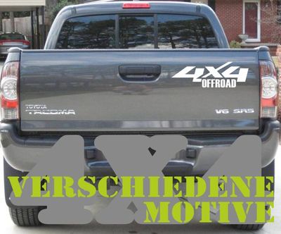 AUFKLEBER 4x4 OFF ROAD Offroad Safari Auto Gelände Rally Motive  Auswahl 30 cm