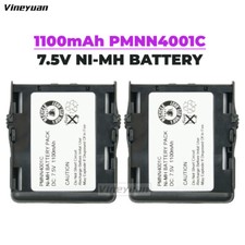 2PC Battery For Motorola PMNN4001C 1100mAh Ni-MH GP68 PACER SPIRIT SU42 Radio