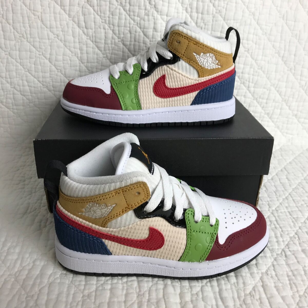 Nike Air Jordan 1 Mid SE (GS) Shoes Youth Kids SZ 6.5Y Nike Air Jordan 1 Mid SE (GS) Shoes Youth Kids SZ 6.5Y