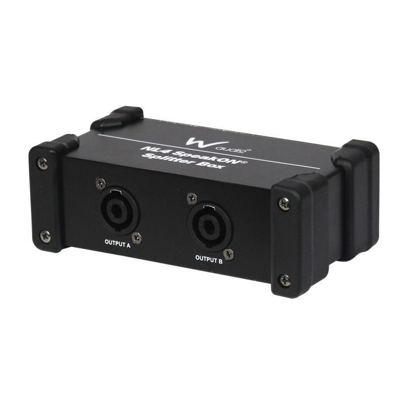 Neutrik NL4 Speakon Splitter to Speaker Cable PA Sound System