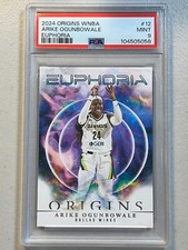 Arike Ogunbowale PSA 9 Pop 1 No 10s 2024 Panini Origins WNBA Euphoria #12 Mint