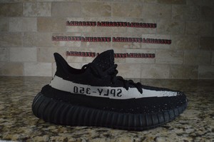 CLEAN Yeezy Boost 350 V2 Oreo Core Black White BY1604 Size 9 Kanye West  4057287416952 | eBay