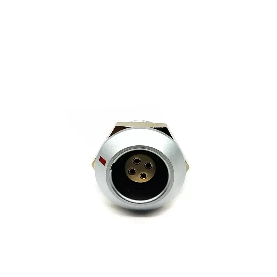 LEMO EGG.2K Receptacle Circular Push Pull Connector 4 Position Panel Mount - Image 3 of 4
