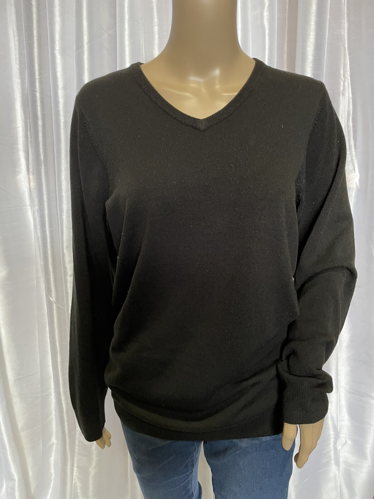 BLUE HARBOUR V neck basic sweater - image 1