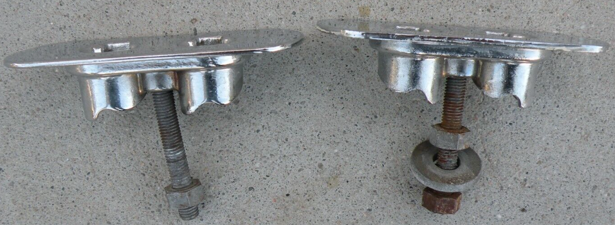 1955-1957 Ford Thunderbird Convertible Top Latch Side Clamp Plate