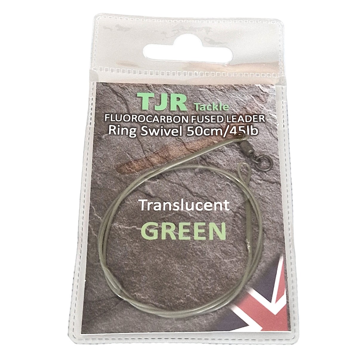 Confezione Da 2 Girelle In Fluorocarbonio Da 50 Cm, Cambio Rapido - Foto 2