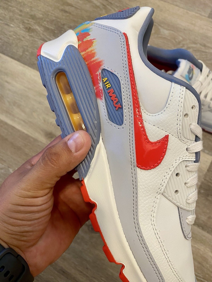 Nike Air Max 90 PRM 'Soundwave' Summit White HJ9147-121 Nike Air Max 90 PRM 'Soundwave' Summit White HJ9147-121