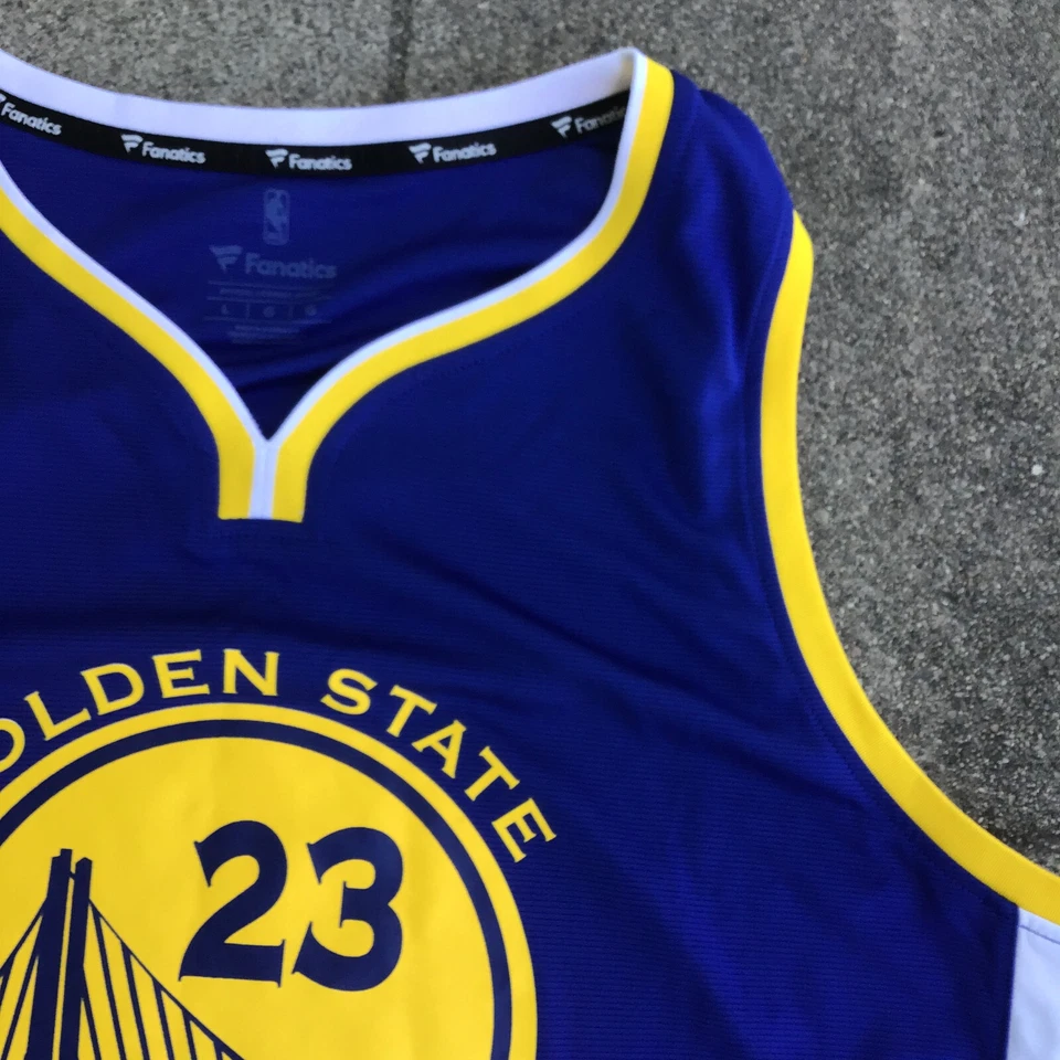 Camiseta NBA Draymond Green Fanatics Hombres Grande Road Away Golden State Warriors 23 Foto 3 de 4