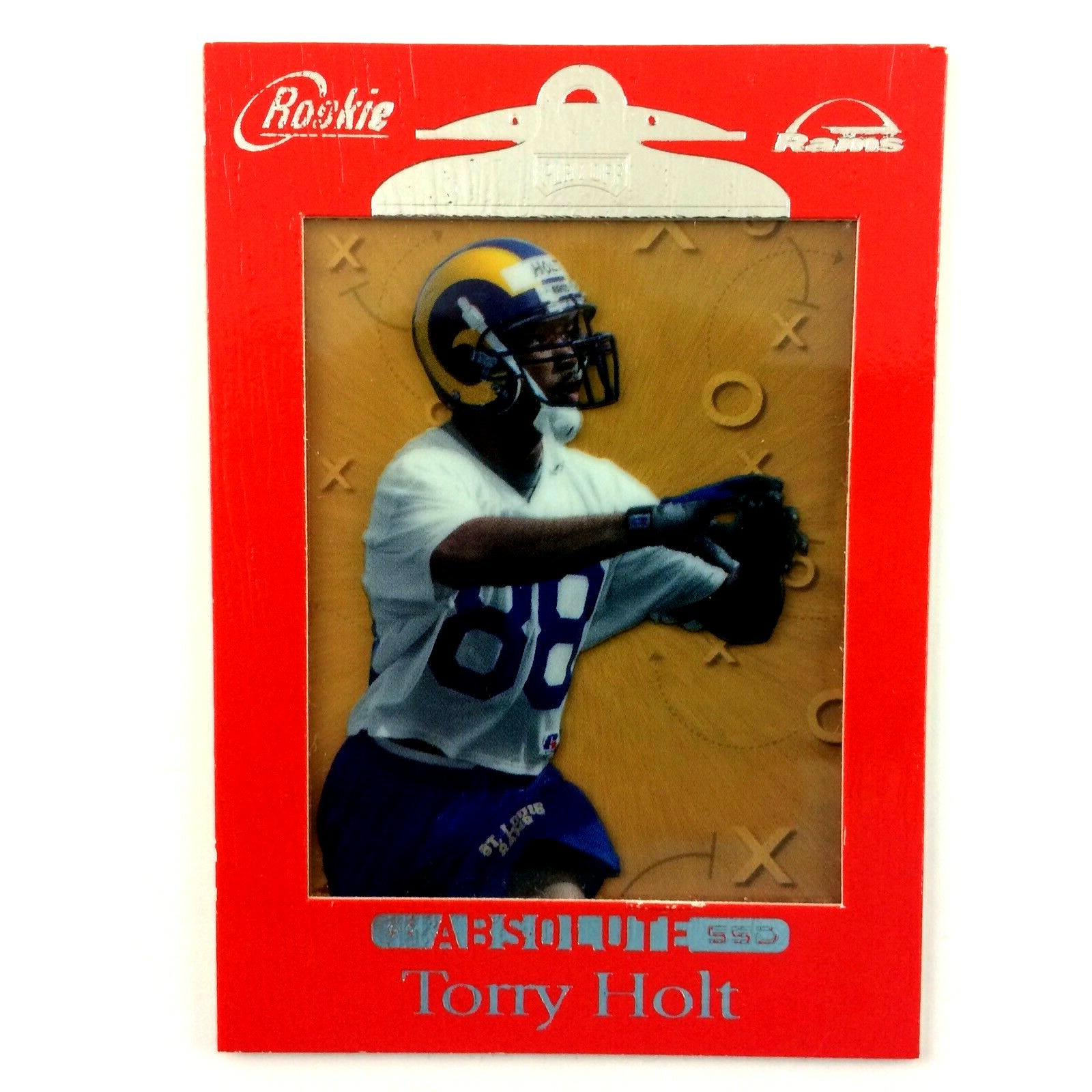 Torry Holt 1999 Playoff Absolute SSD Red Rookie Card #166 NFL Rams 