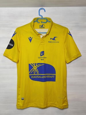 FK HAUGESUND 2019-20 AWAY SHIRT MACRON JERSEY SOCCER SIZE S