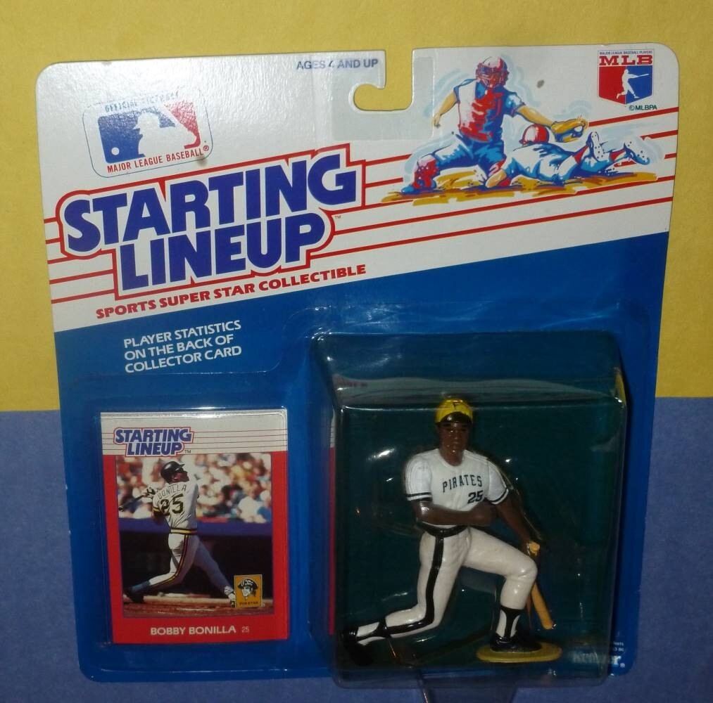 1988 BOBBY BONILLA Pittsburgh Pirates #25 Rookie Starting Lineup