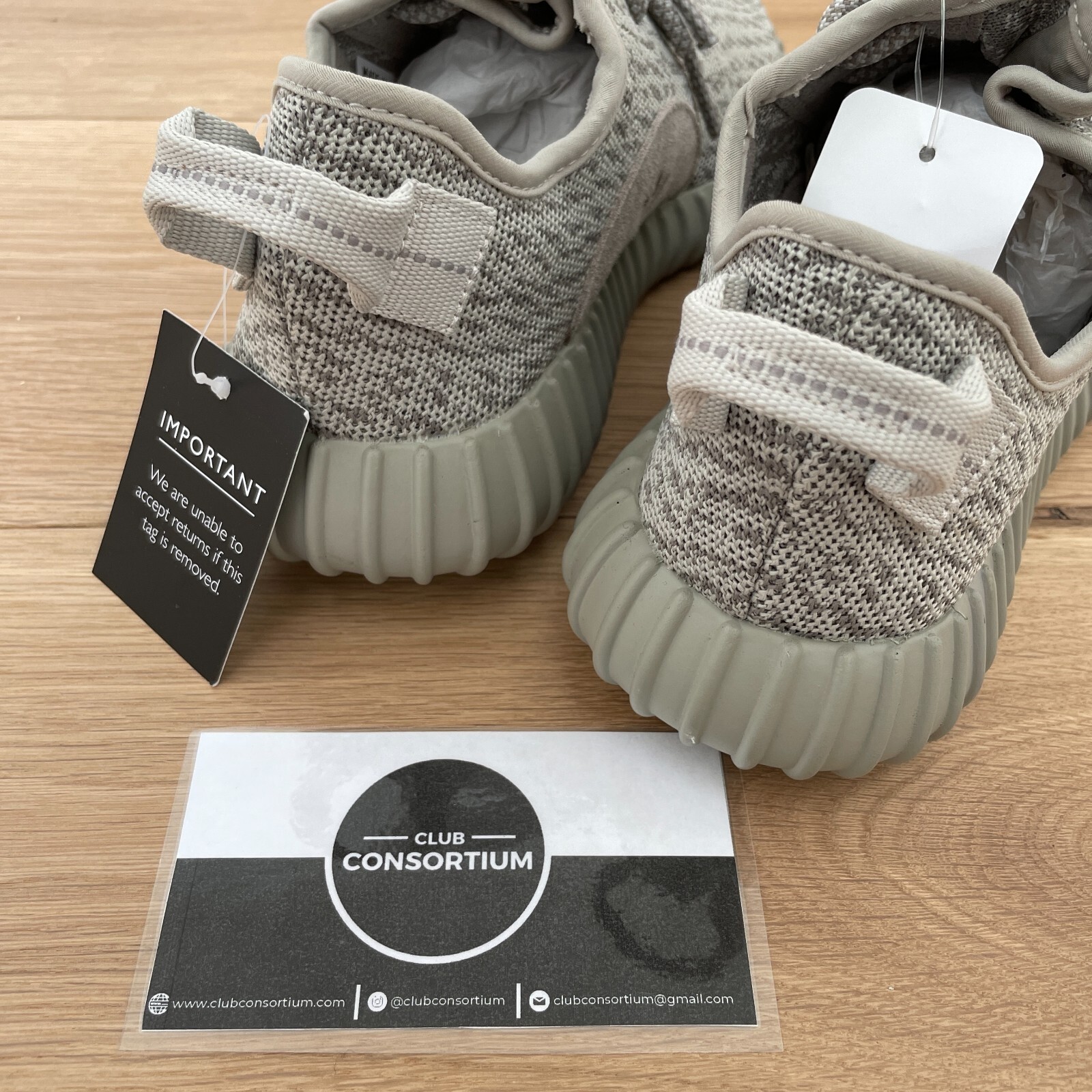 Adidas Yeezy Boost 350 V1 Moonrock Size UK 4.5 EU 37.5 US 5 Trainers AQ2660 image 4