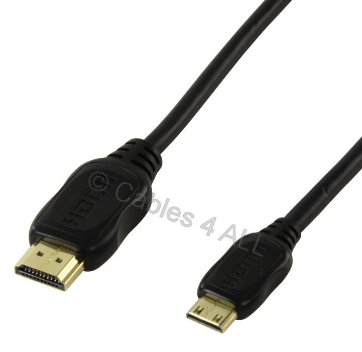 High Speed 3m Mini HDMI to HDM Cable Lead Type A HDMI to Type C 3 Metre 9.84ft